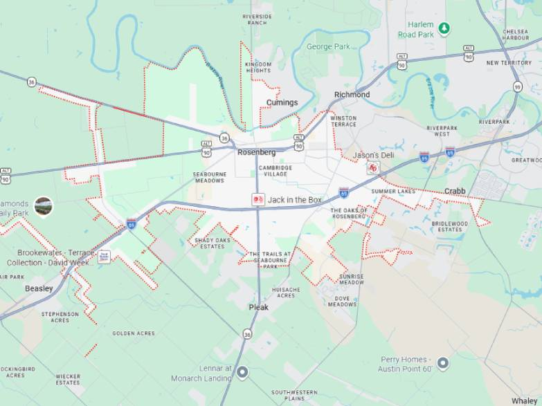 rosenberg-map.webp new commercial construction plumbing
